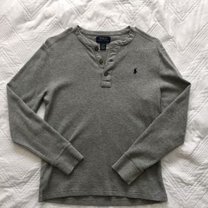🏇Polo Ralph Lauren Waffle-Knit Thermal Henley